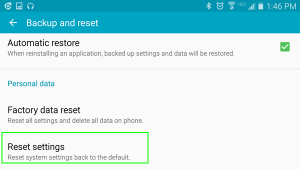 factory reset on android phone without losing data
