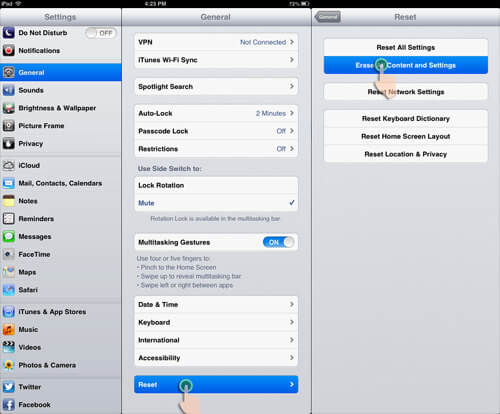 How To Restore Factory Settings In IPad Mini 